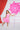 Cut Out Bel Detaylı Pembe Elbise