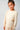 Bej Dantel Etekli Sweatshirt Elbise